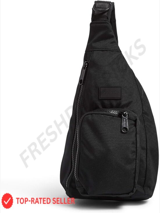 Recycled Mini Sling Backpack Lightweight Casual Daypack Crossbody main image 6